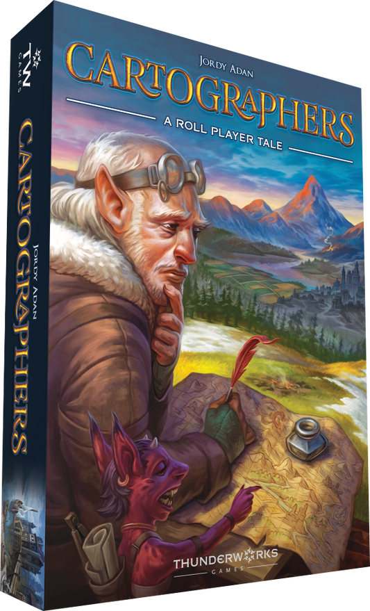 CARTOGRAPHERS: A ROLL PLAYER TALE GAME