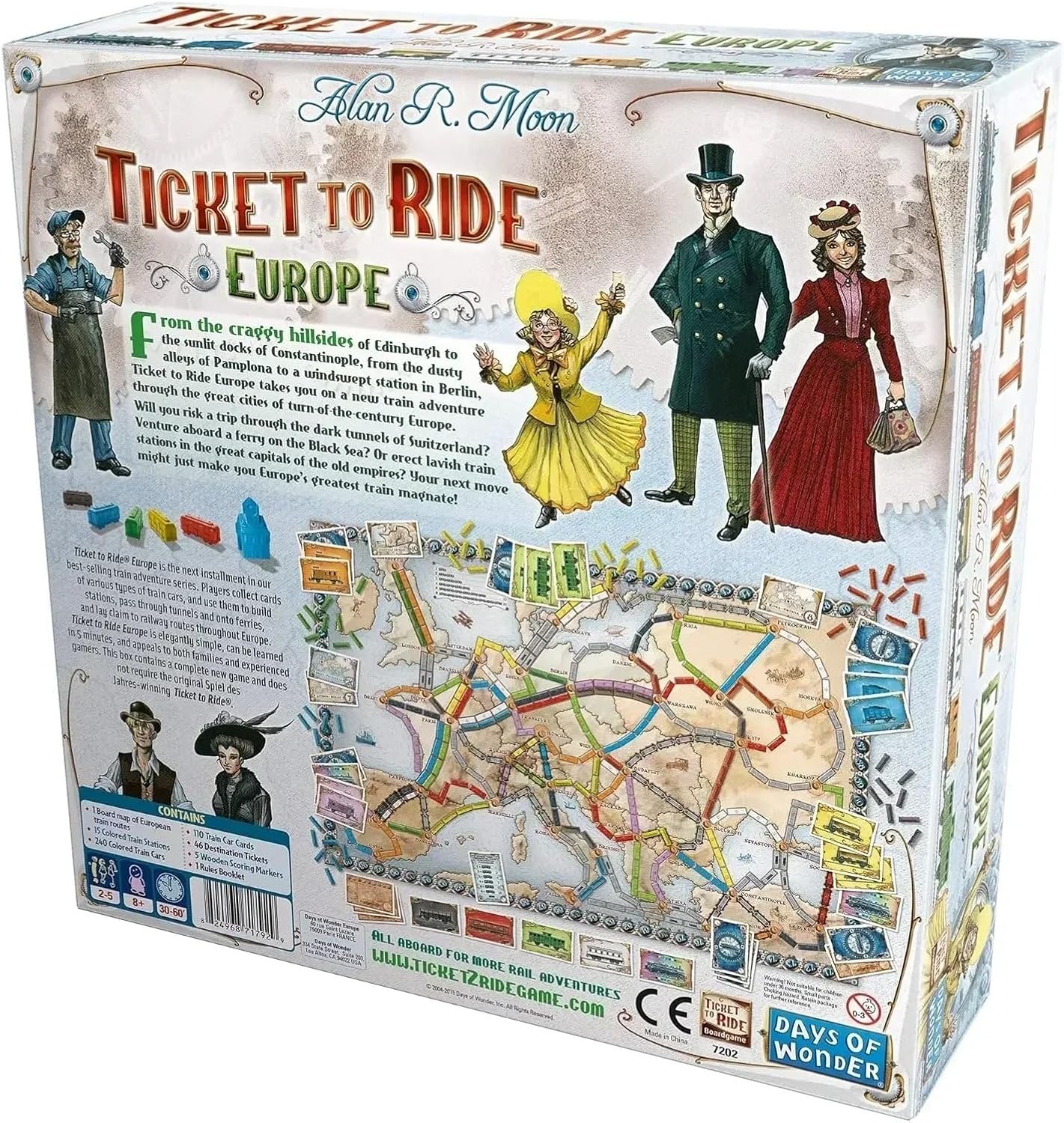 TICKET TO RIDE - EUROPE - GamesLand Canada