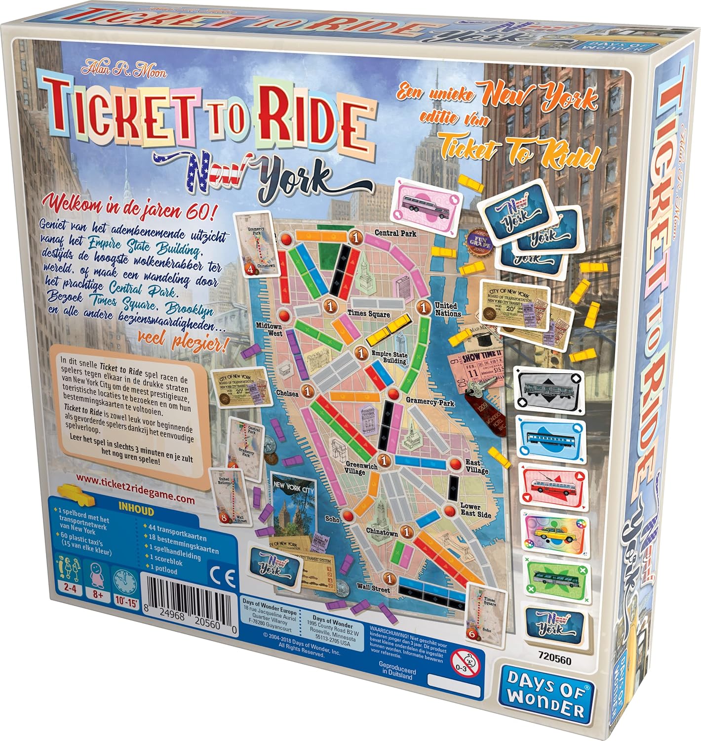 TICKET TO RIDE - EXPRESS - NEW YORK - GamesLand Canada