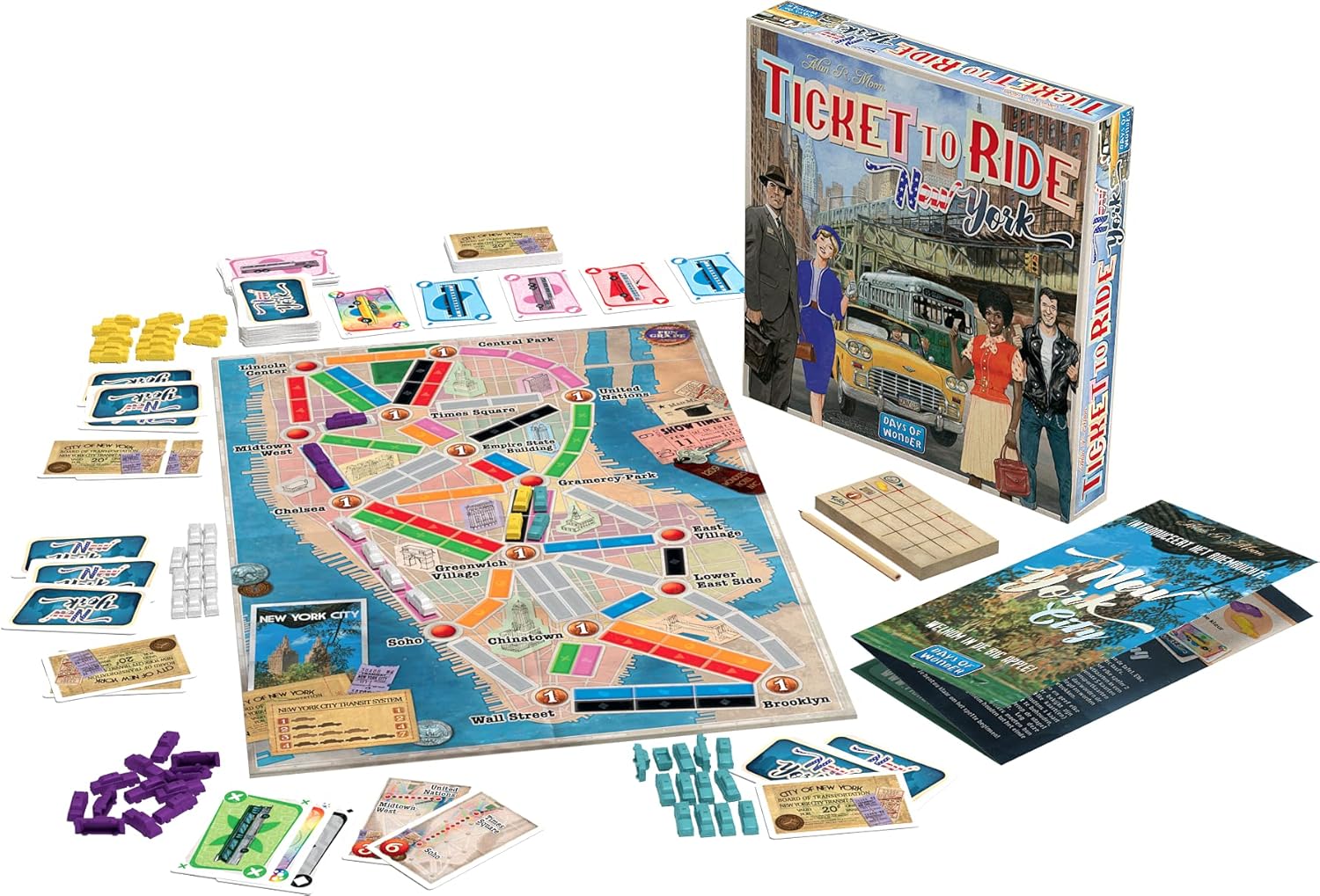 TICKET TO RIDE - EXPRESS - NEW YORK - GamesLand Canada