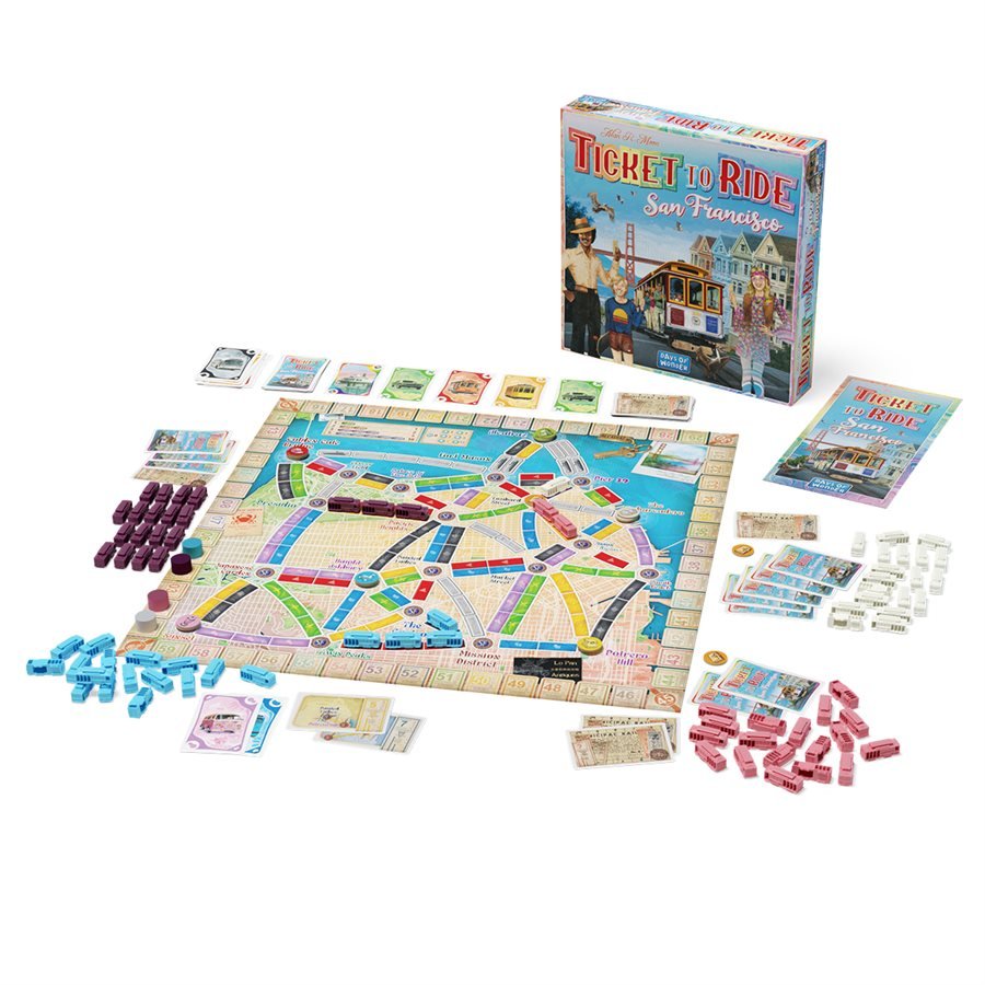 Ticket to Ride - Express - San Francisco - GamesLand Canada