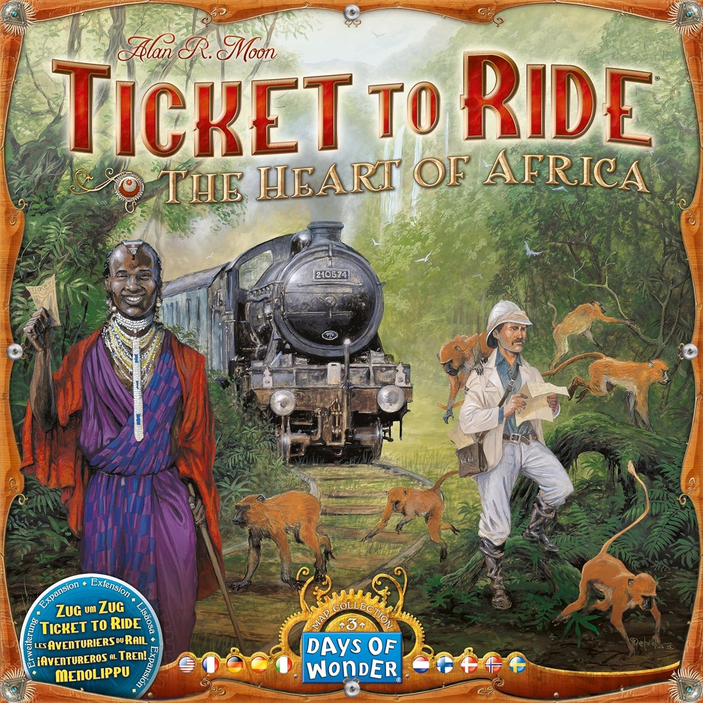 TICKET TO RIDE: MAP 3 - AFRICA - GamesLand Canada