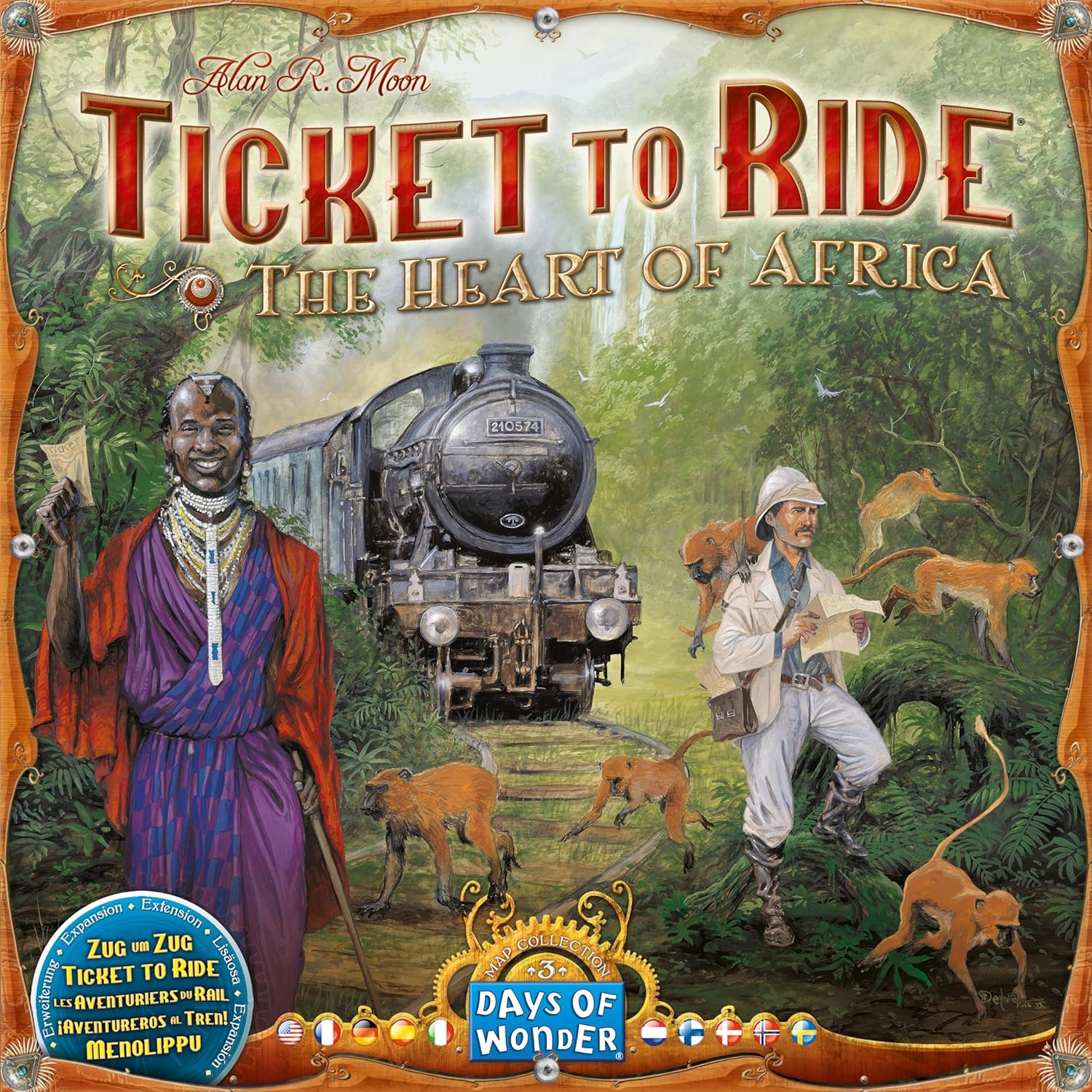 TICKET TO RIDE: MAP 3 - AFRICA - GamesLand Canada