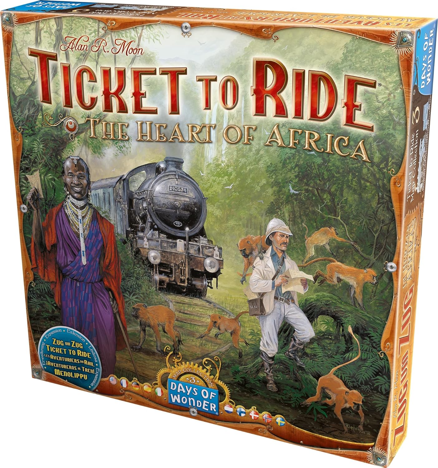 TICKET TO RIDE: MAP 3 - AFRICA - GamesLand Canada