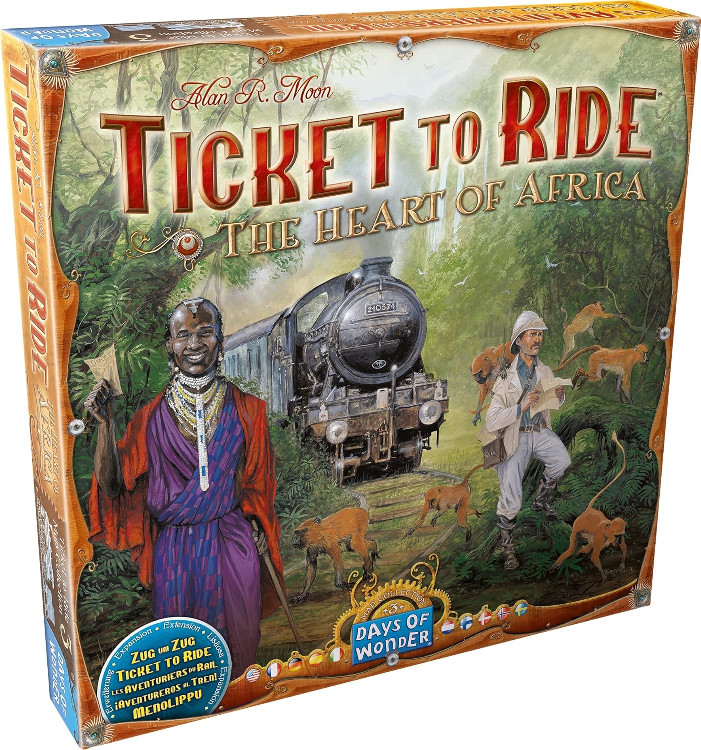 TICKET TO RIDE: MAP 3 - AFRICA - GamesLand Canada