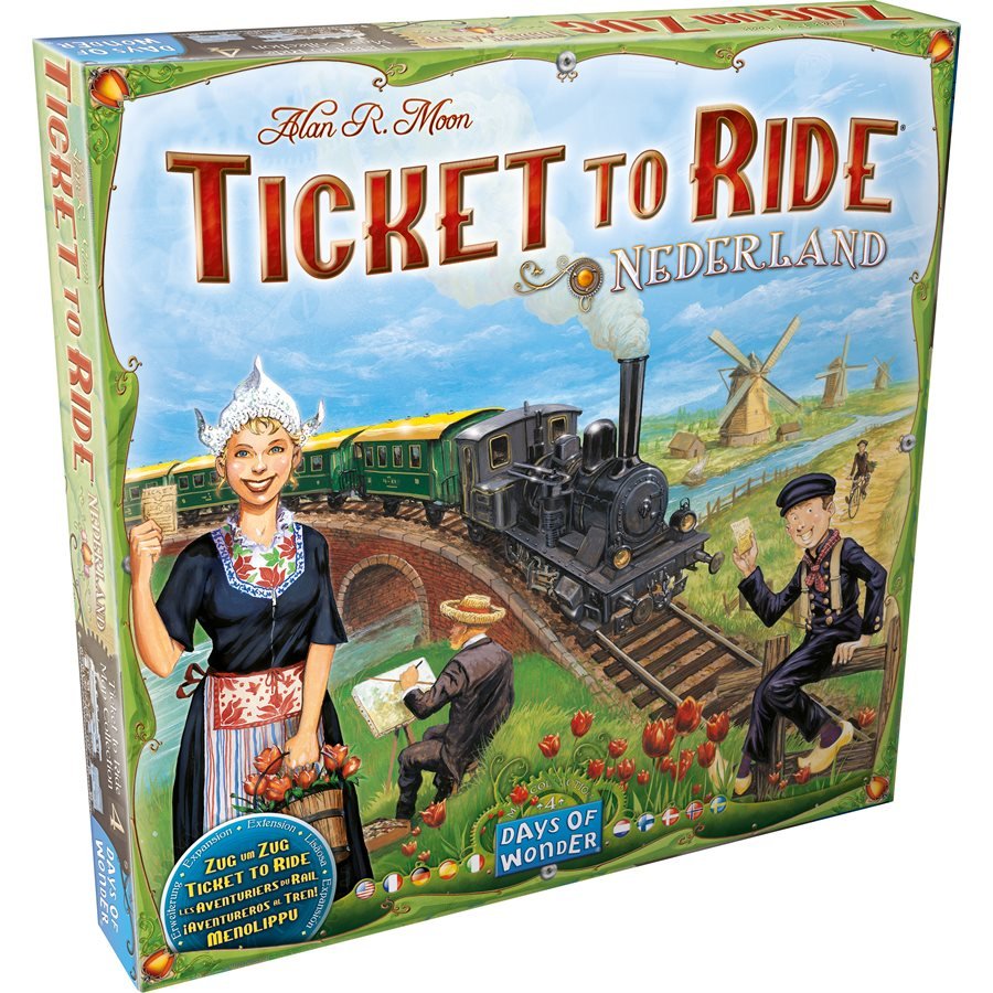 Ticket to Ride: Map 4 - Nederland - GamesLand Canada