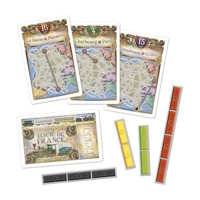 Ticket to Ride: Map 6 - France / Old West - GamesLand Canada