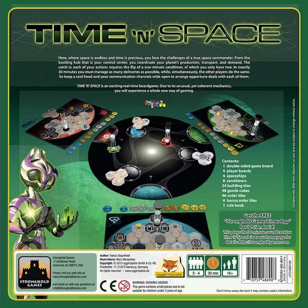 TIME 'N' SPACE BOARD GAME - GamesLand Canada
