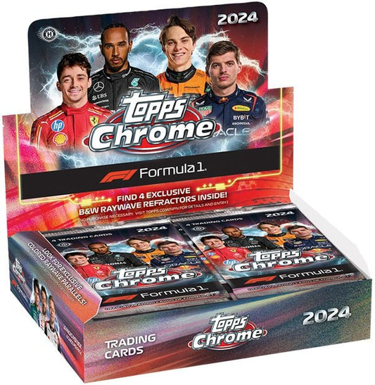 TOPPS FORMULA 1 CHROME 2024 LITE BOOSTER BOX - GamesLand Canada