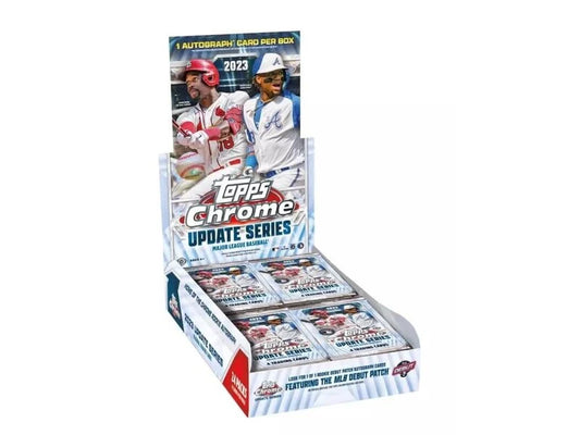 2023 TOPPS CHROME UPDATE SERIES BASEBALL HOBBY BOX