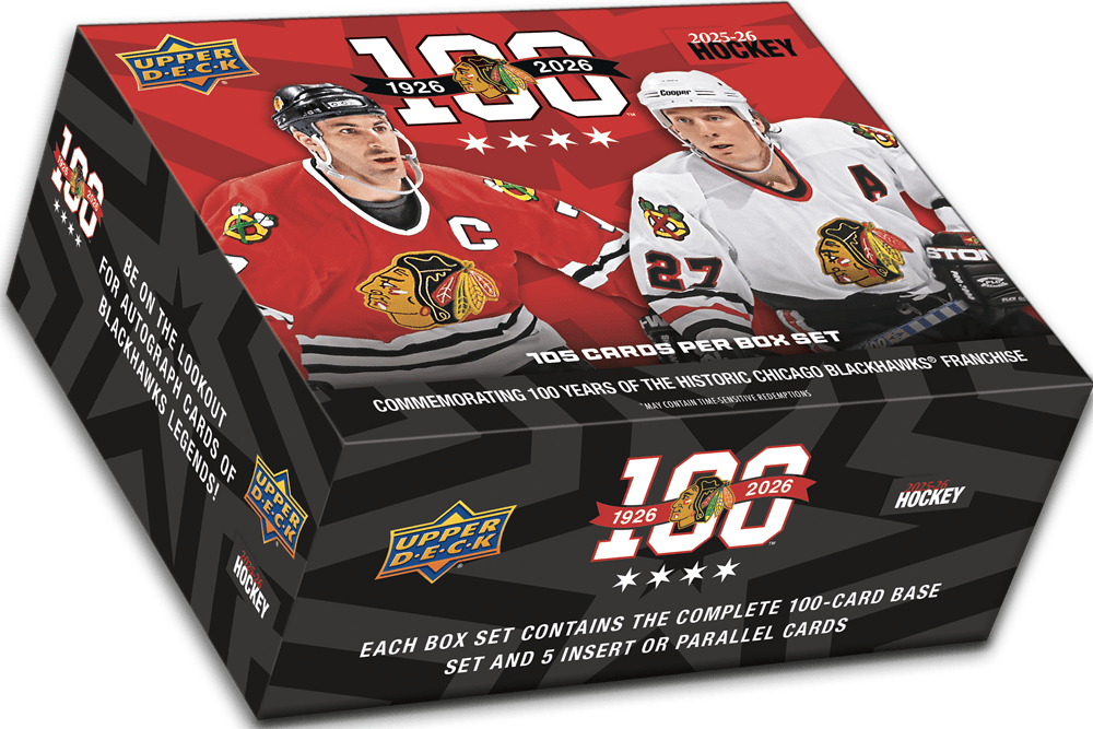 UD CHICAGO BLACKHAWKS CENTENNIAL BOX SET 25/26 - GamesLand Canada