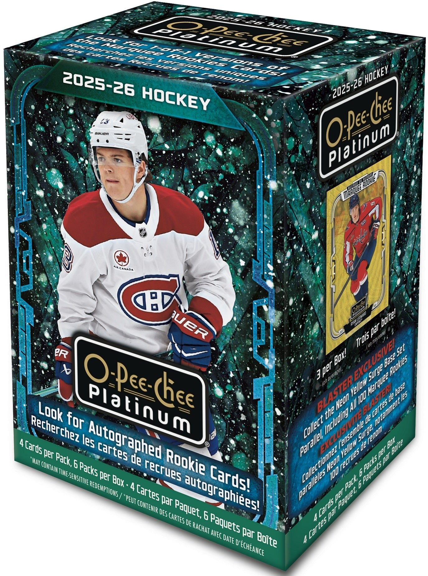 UD O - PEE - CHEE PLATINUM HOCKEY 25/26 BLASTER - GamesLand Canada