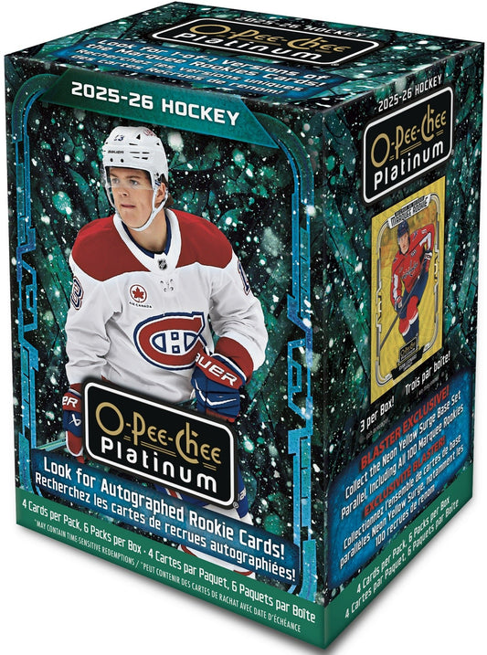 UD O - PEE - CHEE PLATINUM HOCKEY 25/26 BLASTER - GamesLand Canada