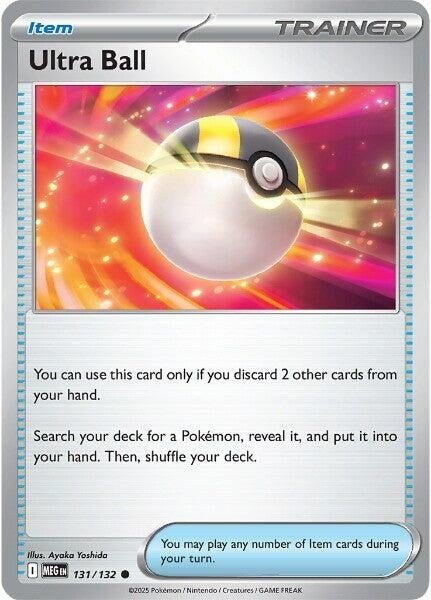 Ultra Ball (131/132) (ME01: Mega Evolution) (MEG) - GamesLand Canada