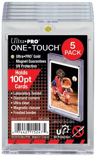ULTRA PRO 1TOUCH 100PT MAGNETIC HOLDER 5 - PACK - GamesLand Canada