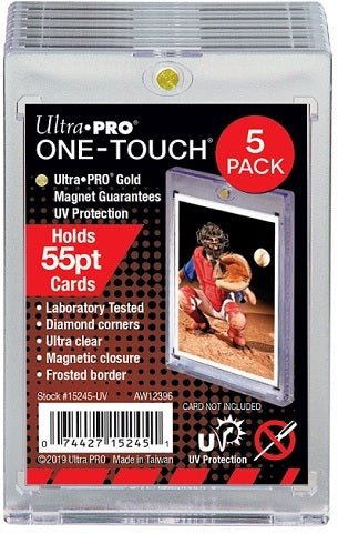 ULTRA PRO 1TOUCH 55PT MAGNETIC HOLDER 5 - PACK - GamesLand Canada