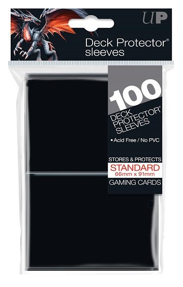 ULTRA PRO D - PRO 100CT BLACK - GamesLand Canada