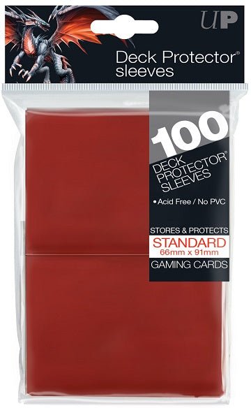 ULTRA PRO D - PRO 100CT RED - GamesLand Canada
