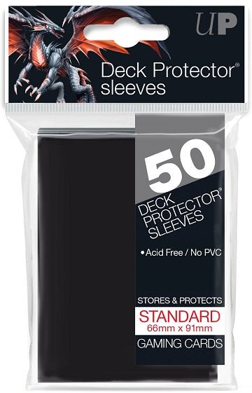 ULTRA PRO D - PRO 50CT BLACK - GamesLand Canada