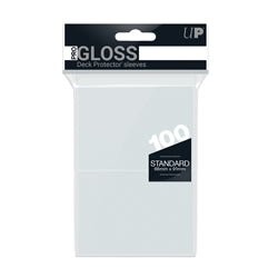 ULTRA PRO PRO-Gloss Deck Protector Sleeves CLEAR 100CT - GamesLand Canada