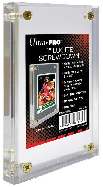 ULTRA PRO SCREWDOWN LUCITE 1 INCH - GamesLand Canada