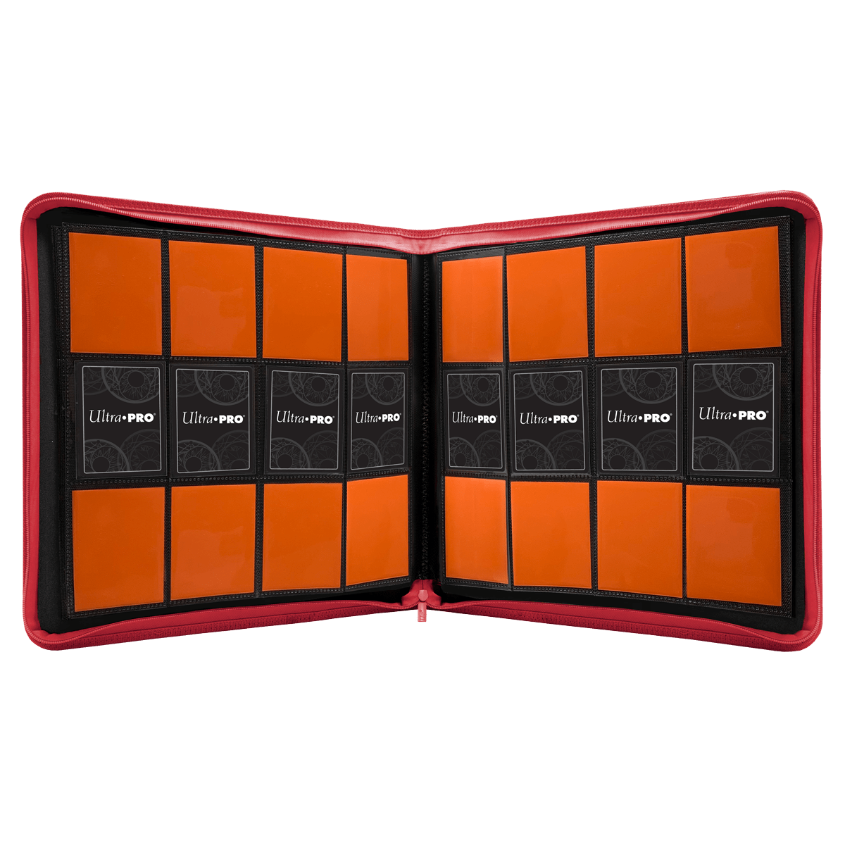 ULTRA PRO ZIP BINDER PRO 12PKT RED - GamesLand Canada