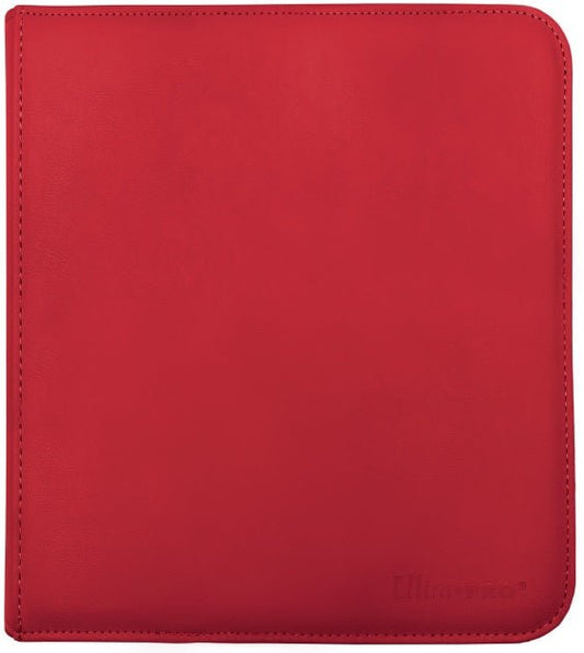 ULTRA PRO ZIP BINDER PRO 12PKT RED - GamesLand Canada