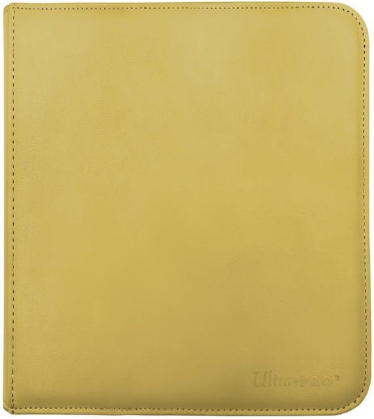 ULTRA PRO ZIP BINDER PRO 12PKT YELLOW - GamesLand Canada