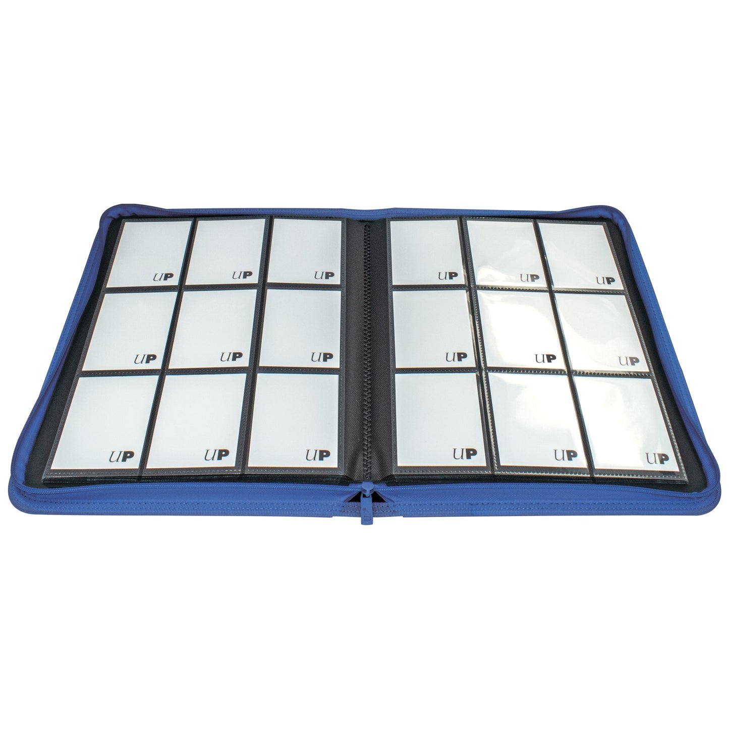 ULTRA PRO ZIP BINDER PRO VIVID 9PKT BLUE - GamesLand Canada