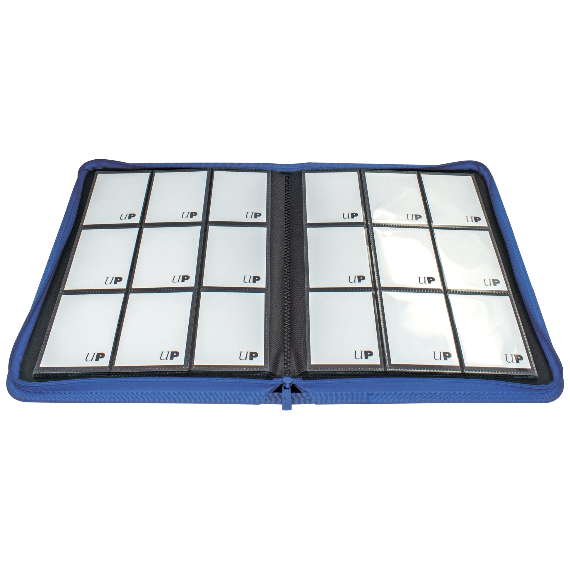 ULTRA PRO ZIP BINDER PRO VIVID 9PKT BLUE - GamesLand Canada