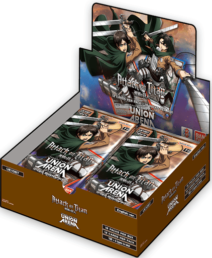 UNION ARENA ATTACK ON TITAN BOOSTER BOX - GamesLand Canada