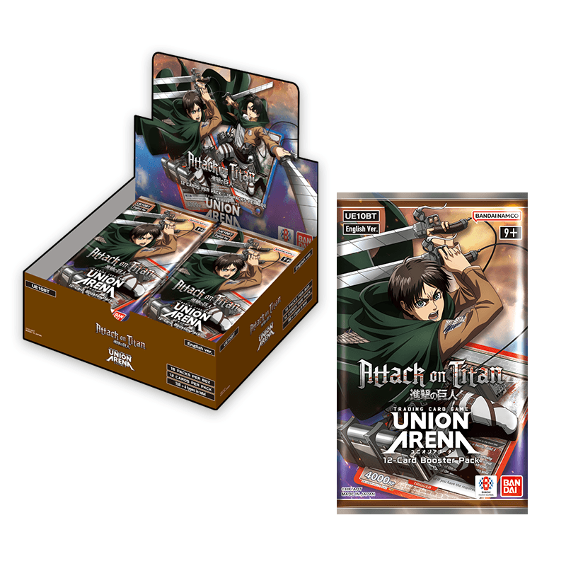 UNION ARENA ATTACK ON TITAN BOOSTER BOX - GamesLand Canada