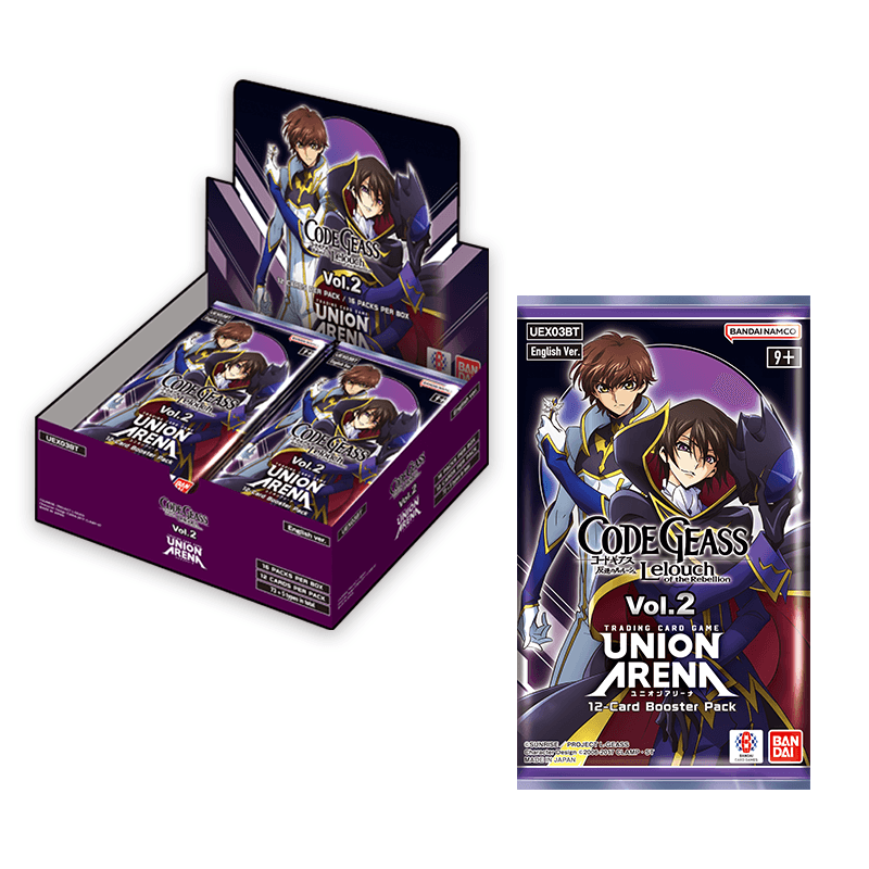 UNION ARENA CODE GEASS LELOUCH OF THE REBELLION V2 BOOSTER BOX - GamesLand Canada