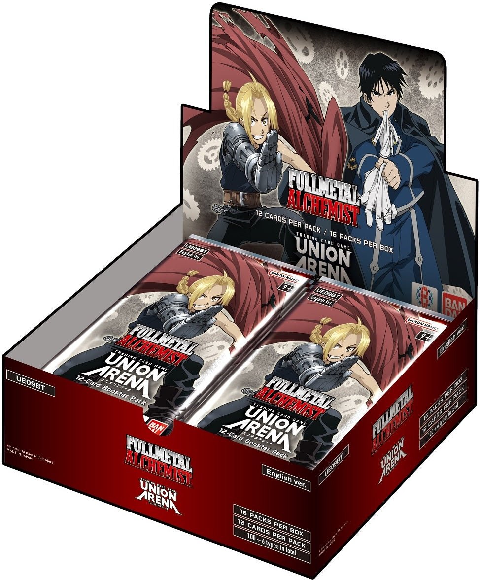UNION ARENA FULLMETAL ALCHEMIST BOOSTER BOX - GamesLand Canada