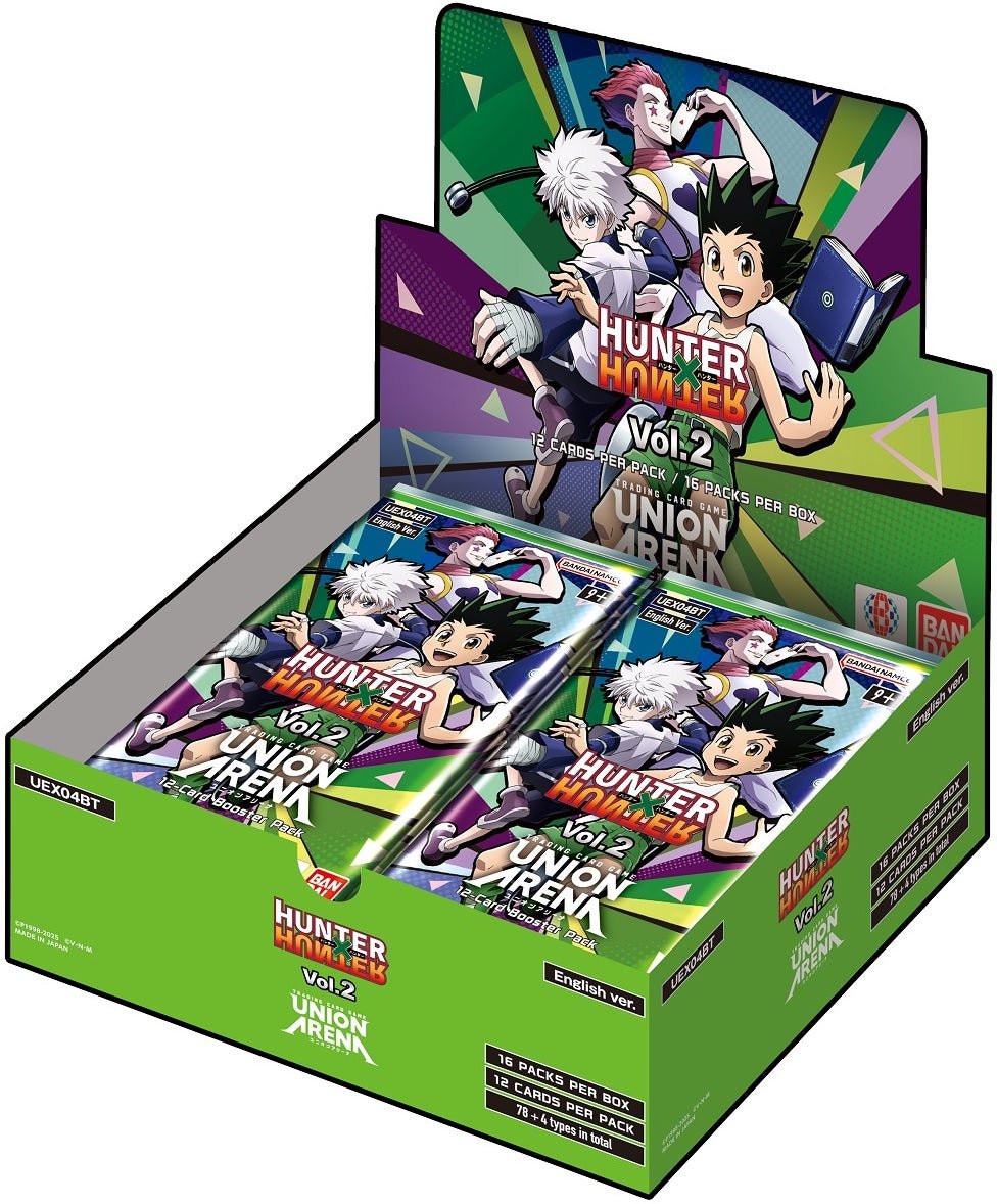 UNION ARENA HUNTER X HUNTER BOOSTER BOX VOL. 2 - GamesLand Canada