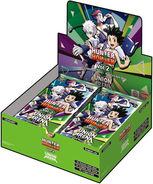UNION ARENA HUNTER X HUNTER BOOSTER BOX VOL. 2 - GamesLand Canada