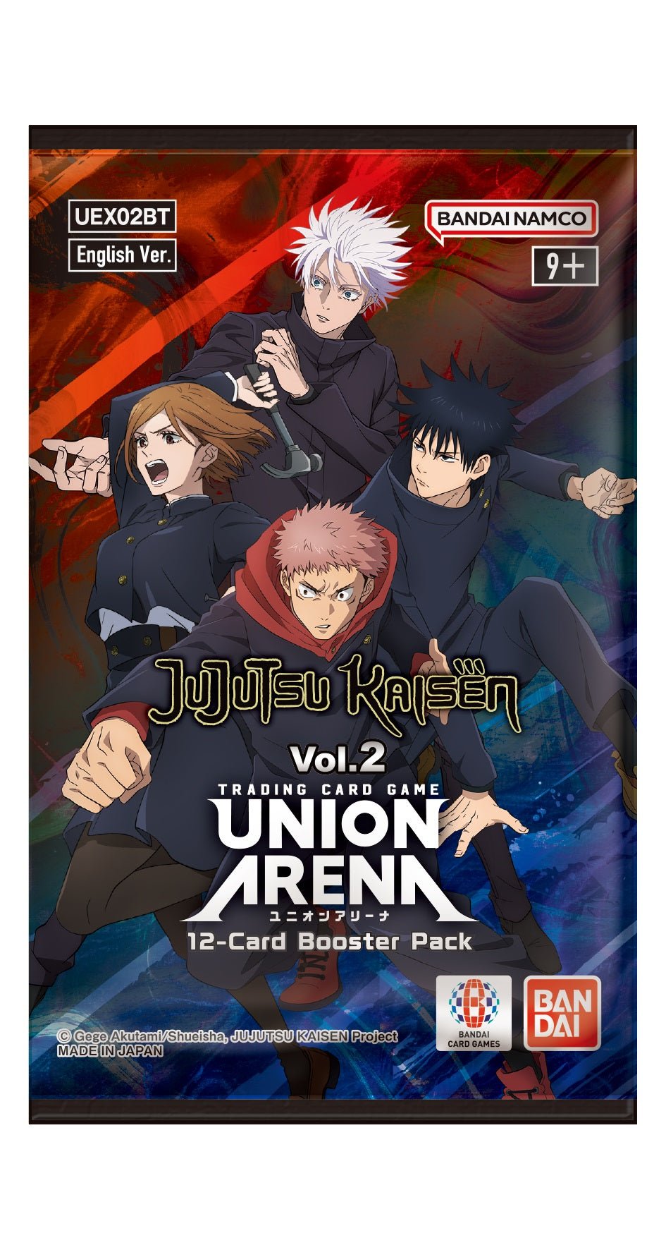 UNION ARENA JUJUTSU KAISEN BOOSTER VOL. 2 - GamesLand Canada