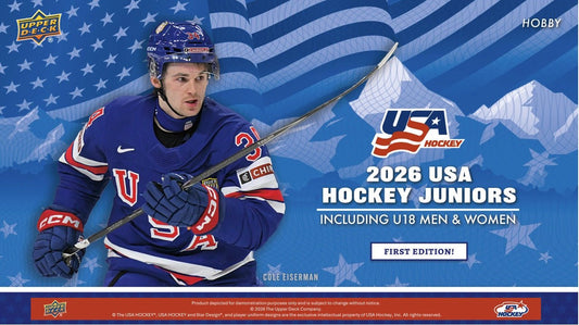 UPPER DECK TEAM USA JUNIORS HOCKEY 2026 - GamesLand Canada