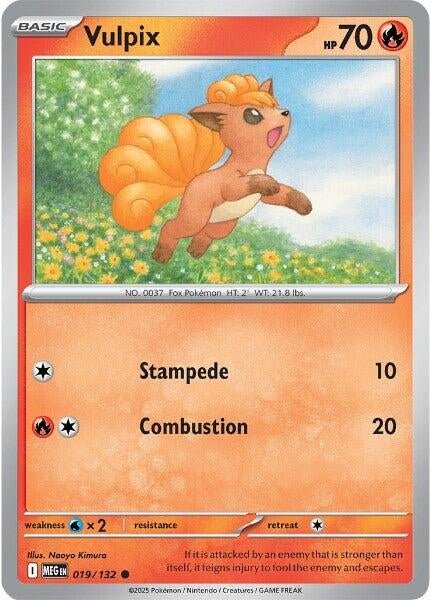 Vulpix (019/132) (ME01: Mega Evolution) (MEG) - GamesLand Canada