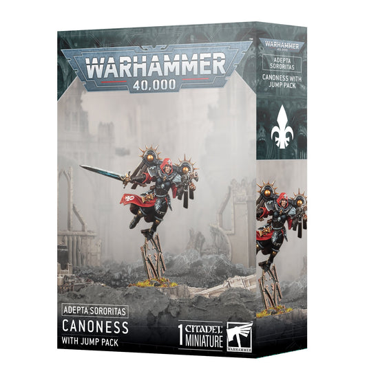 Warhammer 40000: ADEPTA SORORITAS: CANONESS WITH JUMP PACK - GamesLand Canada
