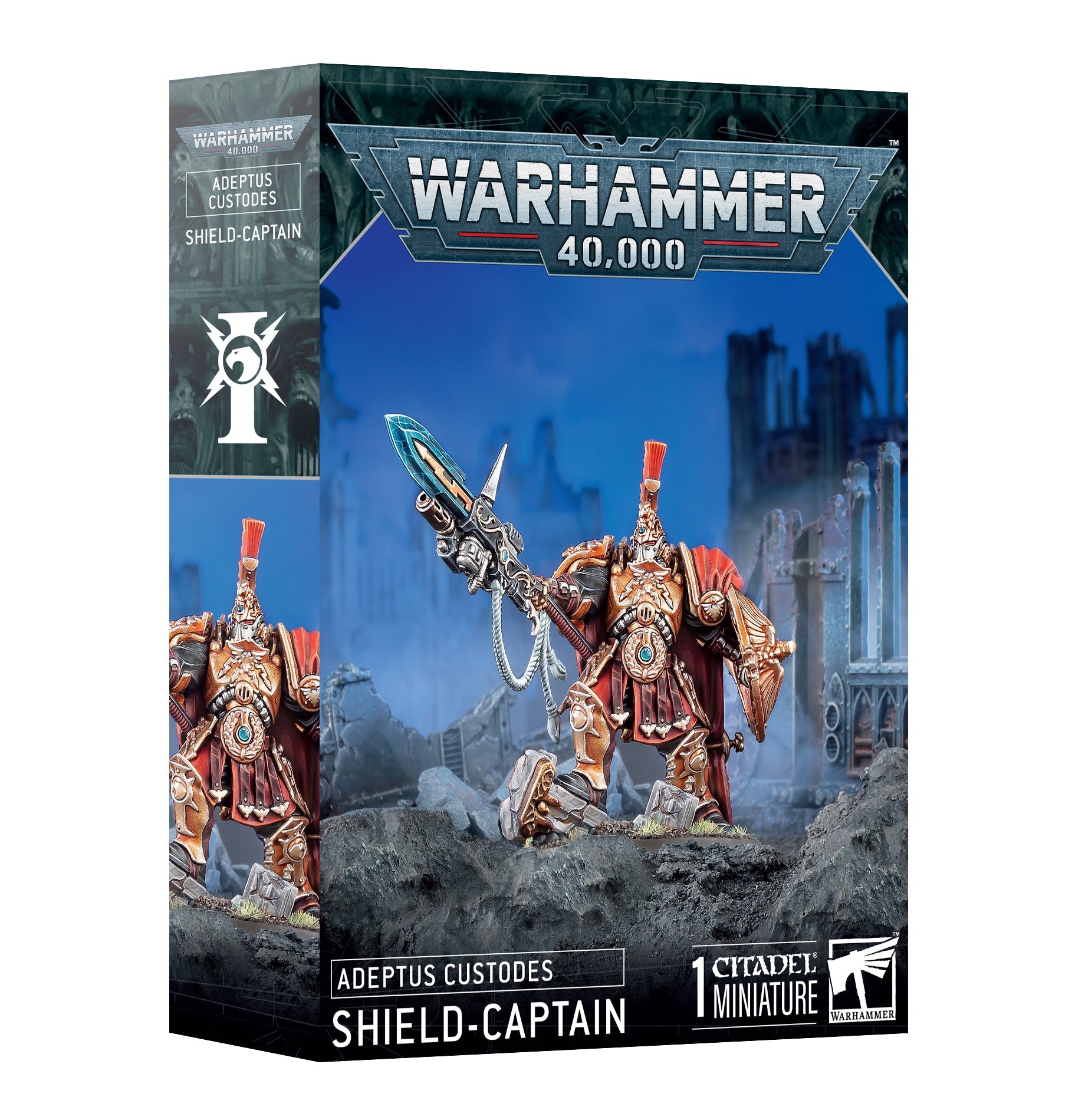 Warhammer 40000: ADEPTUS CUSTODES: SHIELD CAPTAIN - GamesLand Canada