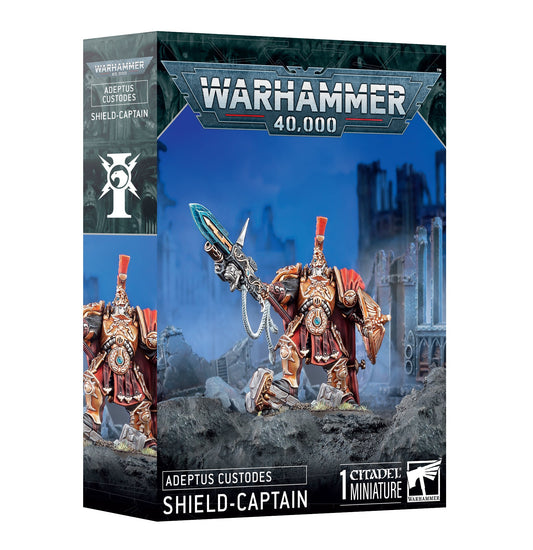 Warhammer 40000: ADEPTUS CUSTODES: SHIELD CAPTAIN - GamesLand Canada