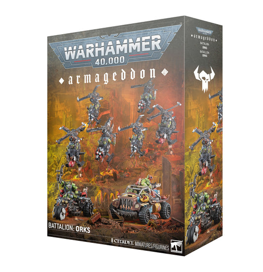 Warhammer 40,000: ARMAGEDDON BATTALION: ORKS - GamesLand Canada