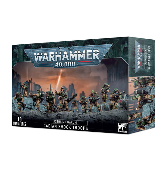 Warhammer 40000: ASTRA MILITARUM: CADIAN SHOCK TROOPS - GamesLand Canada