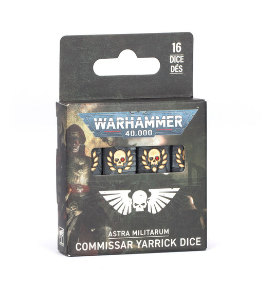 Warhammer 40,000: ASTRA MILITARUM: COMMISSAR YARRICK DICE - GamesLand Canada