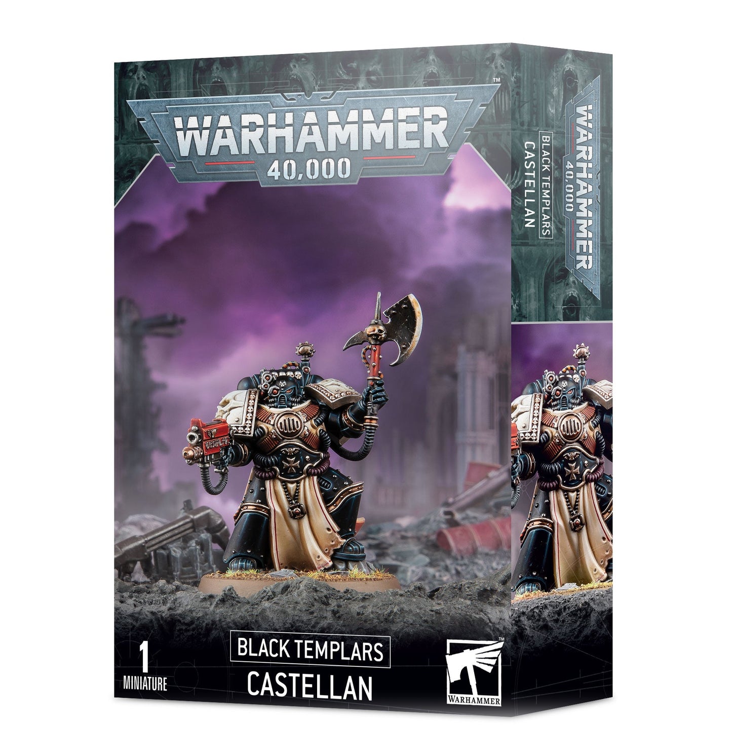 Warhammer 40,000: BLACK TEMPLARS CASTELLAN - GamesLand Canada