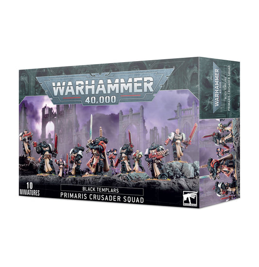 Warhammer 40000: BLACK TEMPLARS: PRIMARIS CRUSADER SQUAD - GamesLand Canada