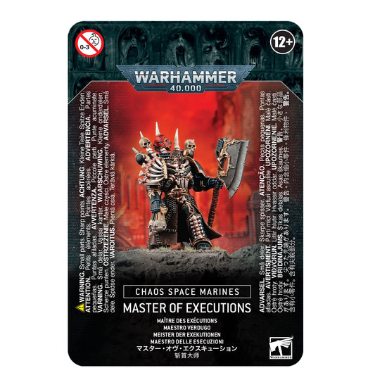 Warhammer 40000: CHAOS SPACE MARINES MASTER OF EXECUTIONS - GamesLand Canada