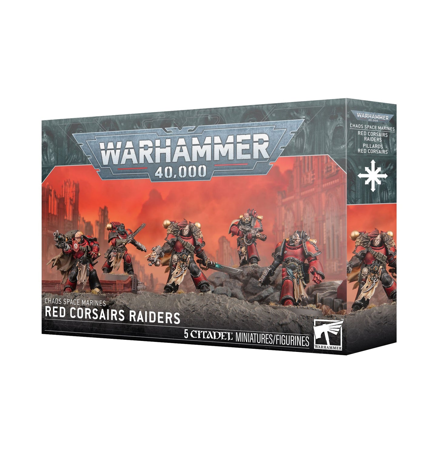 Warhammer 40,000: CHAOS SPACE MARINES:RED CORSAIRS RAIDERS - GamesLand Canada