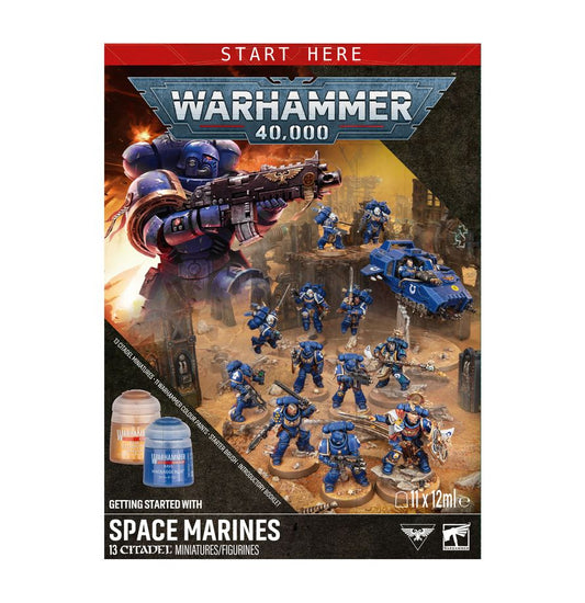 Warhammer 40,000 Getting Started with Space Marines - GamesLand Canada